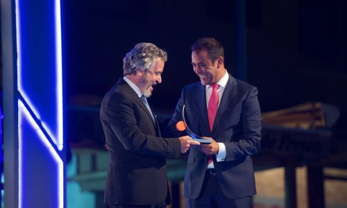 D. Francisco Canabal premiado con el Playa de Oro Mejor Trayectoria.