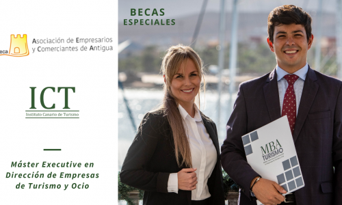 BECAS AECA: Máster en Dirección de Empresas de Turismo y Ocio.